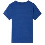 Camiseta infantil azul oscuro mélange 140 de , Camisetas para niños - Ref: Foro24-12488, Precio: 9,51 €, Descuento: %