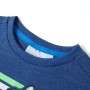 Camiseta infantil azul oscuro mélange 140 de , Camisetas para niños - Ref: Foro24-12488, Precio: 9,51 €, Descuento: %