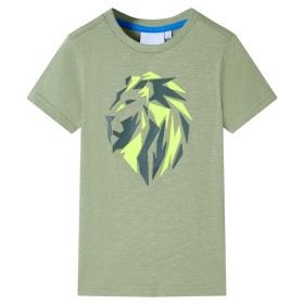 Camiseta infantil caqui claro 104 de , Camisetas para niños - Ref: Foro24-12125, Precio: 9,99 €, Descuento: %