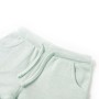 Kindershorts mit Kordelzug hellmintgrün meliert 92 von , Kinderhosen - Ref: Foro24-10974, Preis: 10,99 €, Rabatt: %