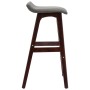 Kitchen stools 2 units dark gray fabric by vidaXL, Kitchen stools - Ref: Foro24-249583, Price: 103,18 €, Discount: %