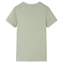 Kurzarm-T-Shirt für Kinder, hellkhaki, 140 von , Kinder-T-Shirts - Ref: Foro24-12008, Preis: 7,88 €, Rabatt: %