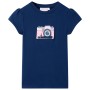 Marineblaues Kinder-T-Shirt 140 von , Kinder-T-Shirts - Ref: Foro24-10473, Preis: 9,67 €, Rabatt: %