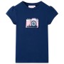 Navy blue children's t-shirt 116 by , Kids T-shirts - Ref: Foro24-10471, Price: 8,22 €, Discount: %