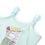 Camiseta de tirantes infantil verde menta claro 92 de , Camisetas para niños - Ref: Foro24-10794, Precio: 9,67 €, Descuento: %