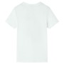 Children's short-sleeved t-shirt in ecru color 92 by , Kids T-shirts - Ref: Foro24-11809, Price: 9,27 €, Discount: %