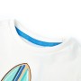 Children's short-sleeved t-shirt in ecru color 92 by , Kids T-shirts - Ref: Foro24-11809, Price: 9,27 €, Discount: %