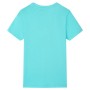 Camiseta infantil de manga corta color aguamarina 116 de , Camisetas para niños - Ref: Foro24-11816, Precio: 7,88 €, Descuent...