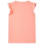 Camiseta infantil color coral neón 140 de , Camisetas para niños - Ref: Foro24-11288, Precio: 9,97 €, Descuento: %