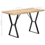 Solid mango wood dining table 120x60x76 cm by vidaXL, Kitchen and dining tables - Ref: Foro24-247949, Price: 213,41 €, Discou...