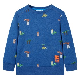 Children's sweatshirt dark blue mélange 92 by , Kids T-shirts - Ref: Foro24-12249, Price: 12,99 €, Discount: %