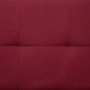 Sofa bed with two wine red polyester pillows by vidaXL, Sofas - Ref: Foro24-282191, Price: 182,52 €, Discount: %