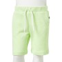 Pantalón corto infantil con cordón amarillo neón 116 de , Pantalones de niños - Ref: Foro24-12616, Precio: 10,83 €, Descuento: %