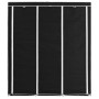 Wardrobe with compartments and black fabric rods 150x45x175 cm by vidaXL, Wardrobes - Ref: Foro24-282453, Price: 41,24 €, Dis...