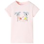 Zartrosa Kinder-T-Shirt 116 von , Kinder-T-Shirts - Ref: Foro24-11011, Preis: 7,95 €, Rabatt: %