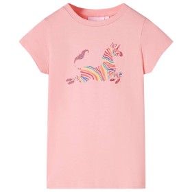 Rosa Kinder-T-Shirt 116 von , Kinder-T-Shirts - Ref: Foro24-11051, Preis: 7,99 €, Rabatt: %