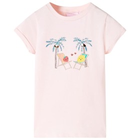 Camiseta infantil rosa suave 140 de , Camisetas para niños - Ref: Foro24-11013, Precio: 9,99 €, Descuento: %