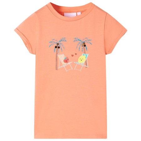 Camiseta infantil color melocotón 140 de , Camisetas para niños - Ref: Foro24-11018, Precio: 9,35 €, Descuento: %