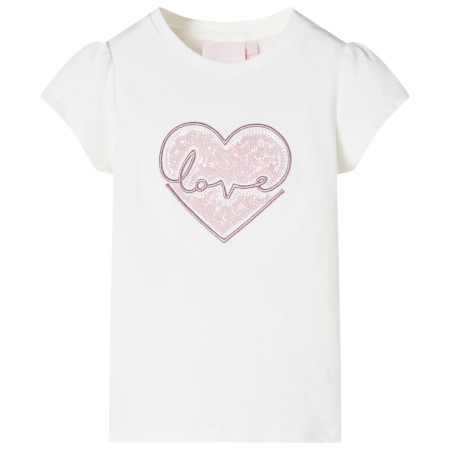 Camiseta infantil color crudo 116 de , Camisetas para niños - Ref: Foro24-10481, Precio: 8,99 €, Descuento: %