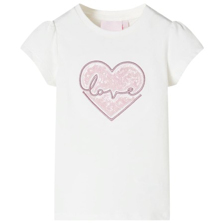 Ecru children's t-shirt 140 by , Kids T-shirts - Ref: Foro24-10483, Price: 8,22 €, Discount: %