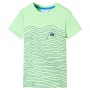 Camiseta infantil verde neón 116 de , Camisetas para niños - Ref: Foro24-12316, Precio: 9,27 €, Descuento: %