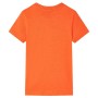 Dunkelorangefarbenes Kinder-T-Shirt 128 von , Kinder-T-Shirts - Ref: Foro24-12377, Preis: 9,35 €, Rabatt: %