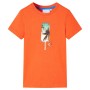 Dark orange children's t-shirt 104 by , Kids T-shirts - Ref: Foro24-12375, Price: 9,99 €, Discount: %