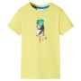 Gelbes Kinder-T-Shirt 128 von , Kinder-T-Shirts - Ref: Foro24-12382, Preis: 9,35 €, Rabatt: %