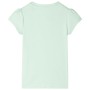 Soft Green Cap Sleeve Children's T-shirt 128 by , Kids T-shirts - Ref: Foro24-10642, Price: 7,88 €, Discount: %