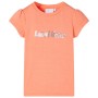 Neon orange cap sleeve children's t-shirt 116 by , Kids T-shirts - Ref: Foro24-10656, Price: 9,27 €, Discount: %