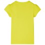 Children's bright yellow cap sleeve t-shirt 92 by , Kids T-shirts - Ref: Foro24-10649, Price: 9,99 €, Discount: %