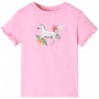 Camiseta infantil de manga corta rosa brillante 104 de , Camisetas para niños - Ref: Foro24-10680, Precio: 9,43 €, Descuento: %