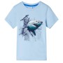 Camiseta infantil azul claro 128 de , Camisetas para niños - Ref: Foro24-11797, Precio: 8,08 €, Descuento: %