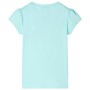 Camiseta infantil aguamarina claro 128 de , Camisetas para niños - Ref: Foro24-10567, Precio: 8,99 €, Descuento: %