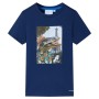 Camiseta infantil azul oscuro 104 de , Camisetas para niños - Ref: Foro24-11755, Precio: 9,99 €, Descuento: %