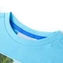 Aquamarinfarbenes Kinder-T-Shirt 128 von , Kinder-T-Shirts - Ref: Foro24-11762, Preis: 8,17 €, Rabatt: %