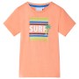 Camiseta infantil naranja neón 116 de , Camisetas para niños - Ref: Foro24-11781, Precio: 7,88 €, Descuento: %