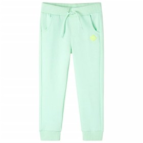 Pantalones de chándal infantiles verde brillante 140 de , Pantalones de niños - Ref: Foro24-11923, Precio: 15,88 €, Descuento: %