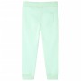 Pantalones de chándal infantiles verde brillante 140 de , Pantalones de niños - Ref: Foro24-11923, Precio: 15,88 €, Descuento: %