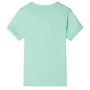 Camiseta infantil de manga corta verde claro 128 de , Camisetas para niños - Ref: Foro24-12092, Precio: 9,99 €, Descuento: %