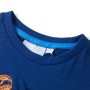 Dunkelblaues kurzärmeliges Kinder-T-Shirt 140 von , Kinder-T-Shirts - Ref: Foro24-12218, Preis: 9,27 €, Rabatt: %