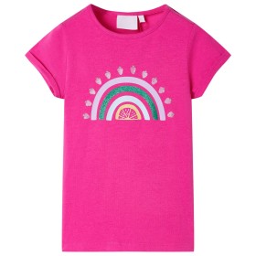 Dunkelrosa Kinder-T-Shirt 92 von , Kinder-T-Shirts - Ref: Foro24-10739, Preis: 9,99 €, Rabatt: %