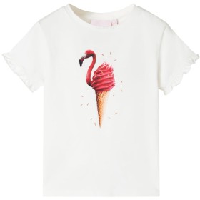 Camiseta infantil color crudo 116 de , Camisetas para niños - Ref: Foro24-10801, Precio: 9,99 €, Descuento: %