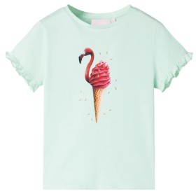 Camiseta infantil verde menta claro 140 de , Camisetas para niños - Ref: Foro24-10808, Precio: 9,99 €, Descuento: %