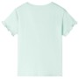 Camiseta infantil verde menta claro 140 de , Camisetas para niños - Ref: Foro24-10808, Precio: 9,99 €, Descuento: %