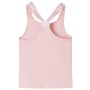 Camiseta de tirantes infantil rosa claro 104 de , Camisetas para niños - Ref: Foro24-10510, Precio: 9,05 €, Descuento: %