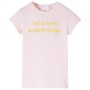 Camiseta infantil rosa suave 140 de , Camisetas para niños - Ref: Foro24-11093, Precio: 8,99 €, Descuento: %