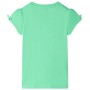 Camiseta infantil verde claro 128 de , Camisetas para niños - Ref: Foro24-11007, Precio: 8,13 €, Descuento: %