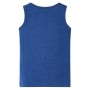 Camiseta de tirantes infantil azul oscuro melange 104 de , Camisetas para niños - Ref: Foro24-12490, Precio: 7,56 €, Descuent...