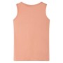 Camiseta de tirantes infantil naranja claro 92 de , Camisetas para niños - Ref: Foro24-12499, Precio: 8,99 €, Descuento: %